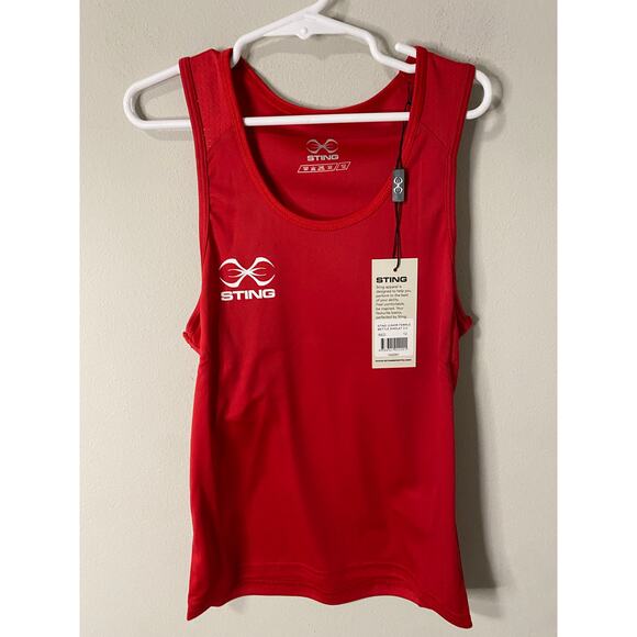 New Sting Junior Female Mettle Stinglet 2.0, Red Size 12 - Picture 2 of 2